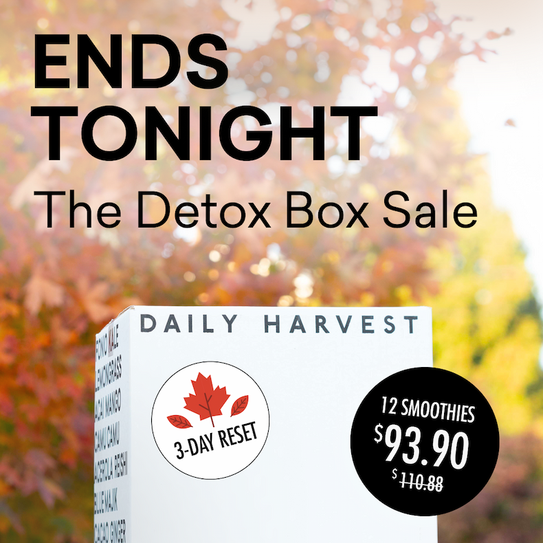 ENDS TONIGHT: The Detox Box Sale