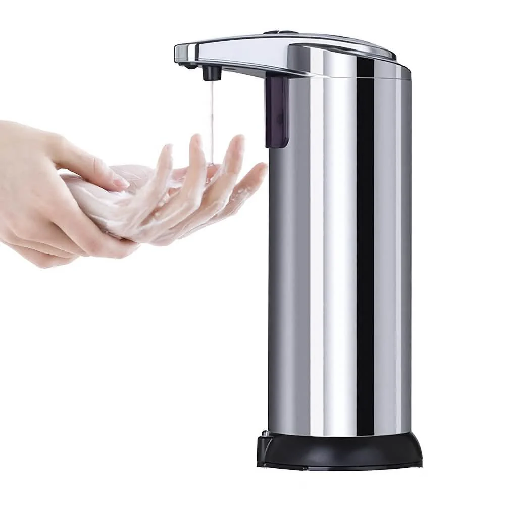 Image of Stainless Steel Automatic Soap Dispenser