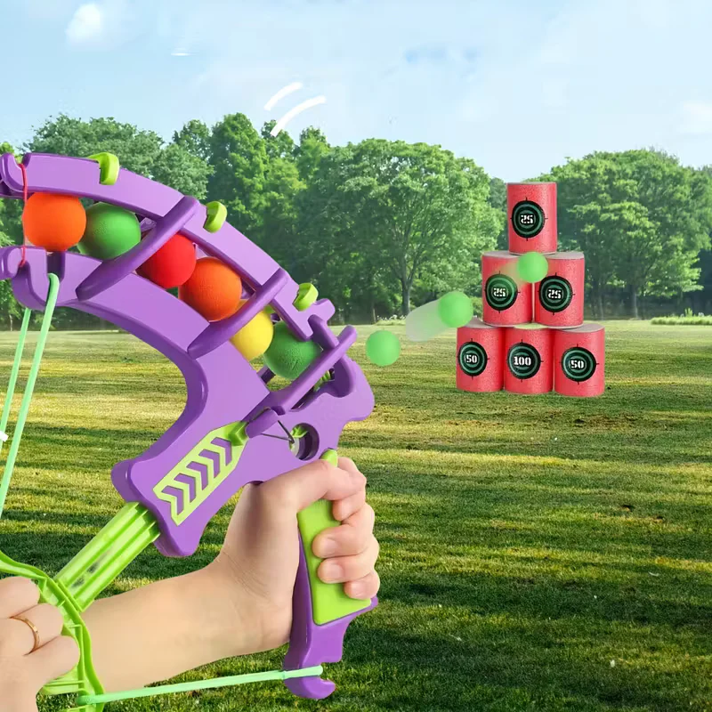 Image of 12-Piece Interactive Archery Game Set – Multi-Color