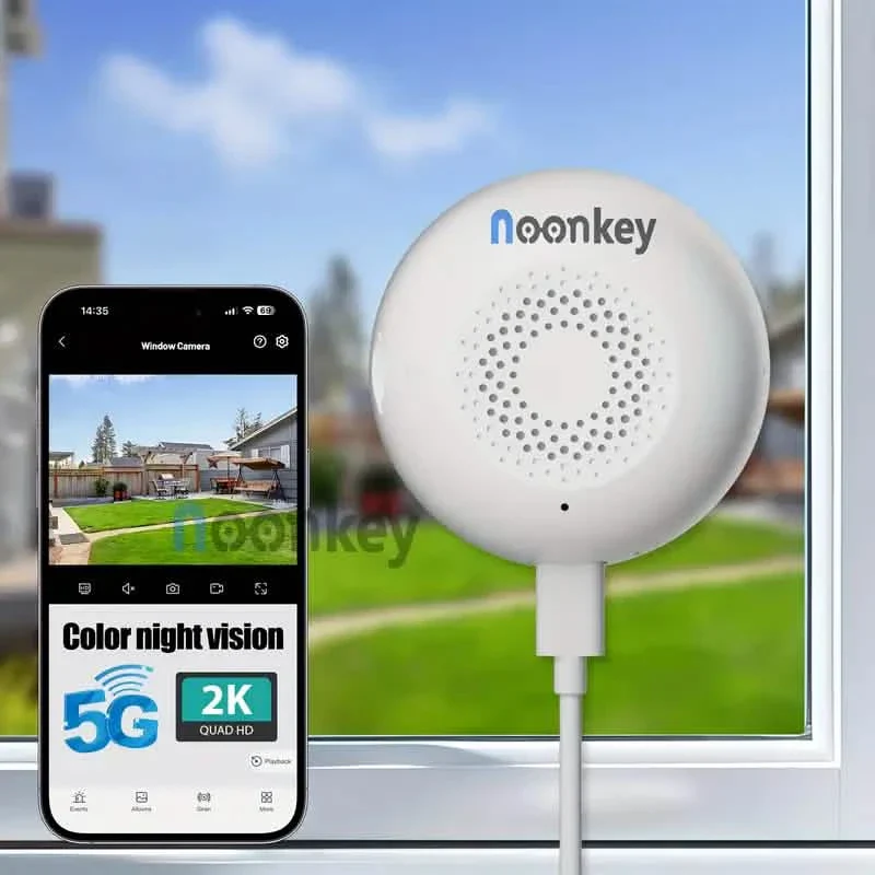 Image of 2K Wireless Indoor Camera – 5GHz & 2.4GHz WiFi | ChroMax AI Color Night Vision | 24/7 Recording