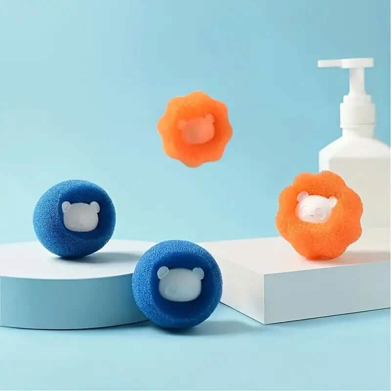 Image of 4-Pack: Reusable Laundry Lint Remover Balls