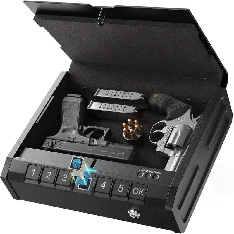 Image of Biometric Gun Safe for Pistols