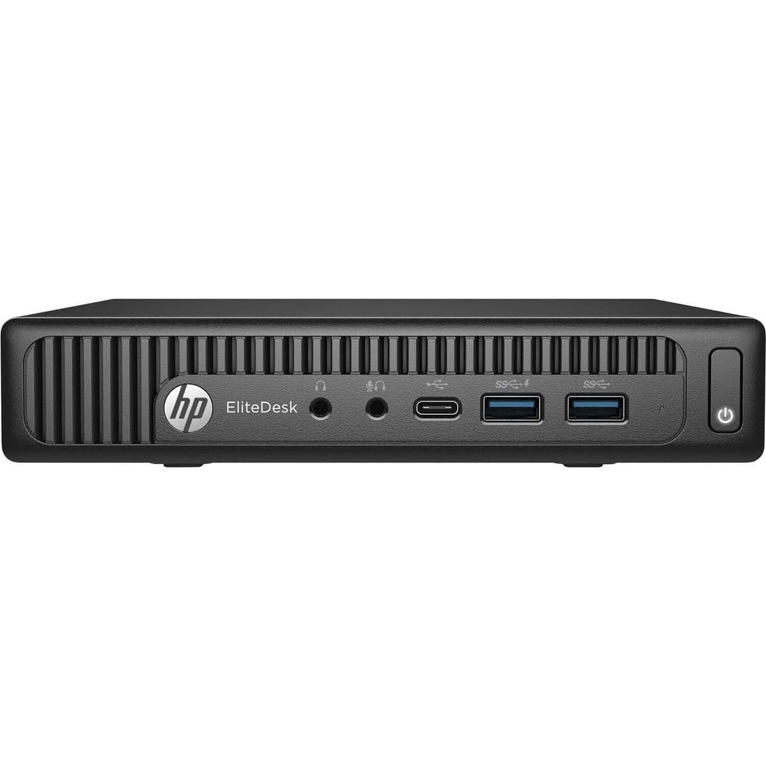 Image of HP EliteDesk 800 G2 Mini Desktop PC i5-6500T 8GB 500GB Quad 2.9GHz Windows 10 (Refurbished)