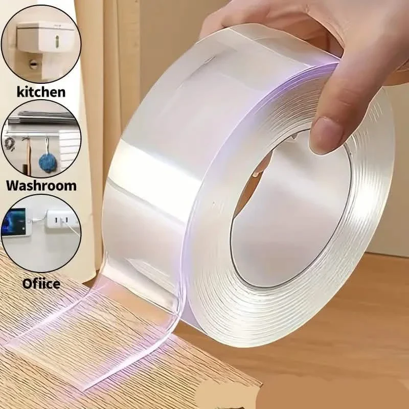 Image of 3-Pack: Reusable & Washable Nano Double-Sided Tape