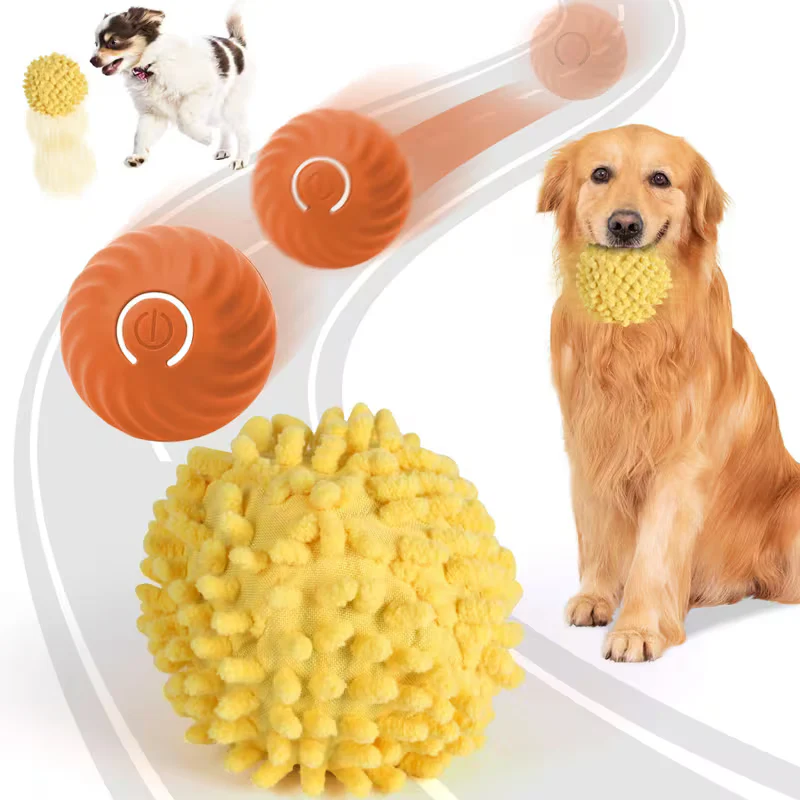 Image of Smart Rolling & Bouncing Pet Ball – Motion-Activated