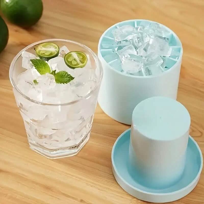 Image of Quick Freezer Silicone Ice Cube Mold
