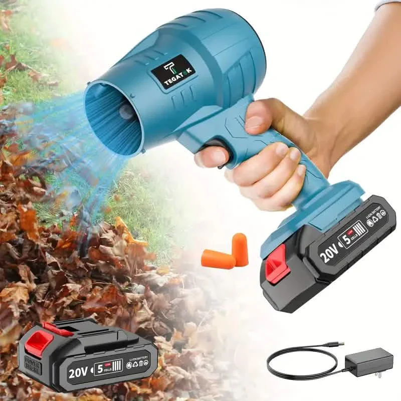 Image of Turbo Jet Handheld Cordless Blower for Leaves, Dust & Car Drying