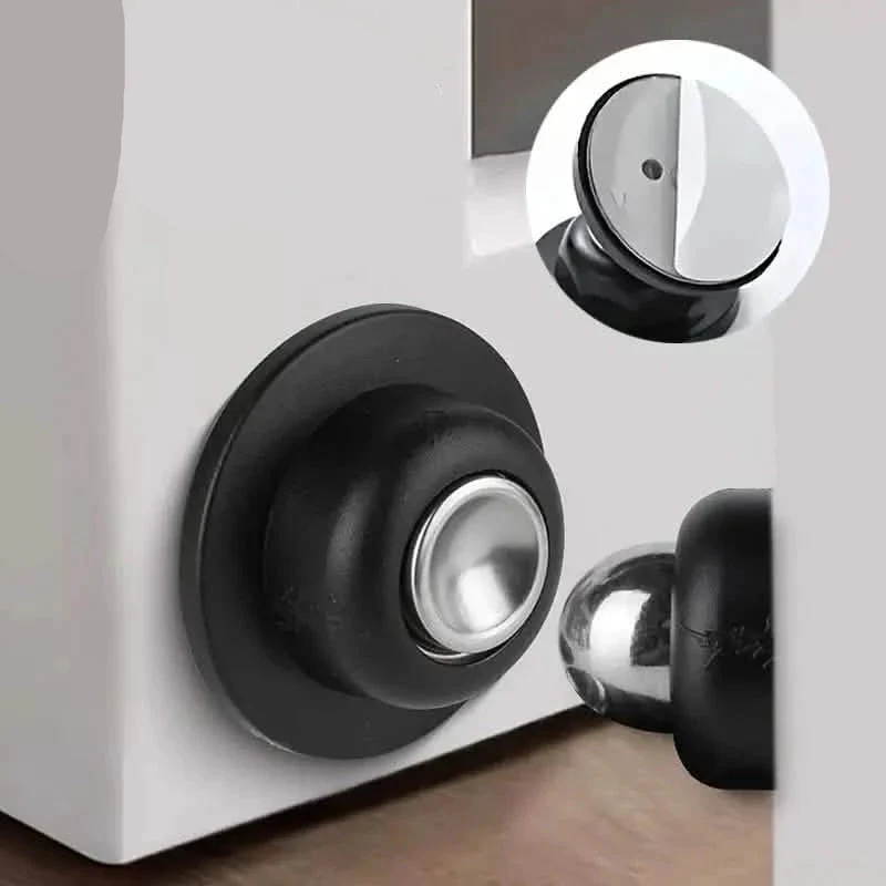 Image of 2-Pack: Heavy-Duty Magnetic Door Stopper