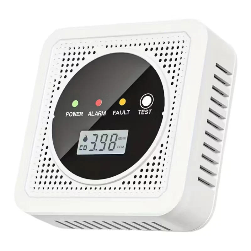 Image of Dual Sensor Smoke & Carbon Monoxide Detector Alarm with LCD Display