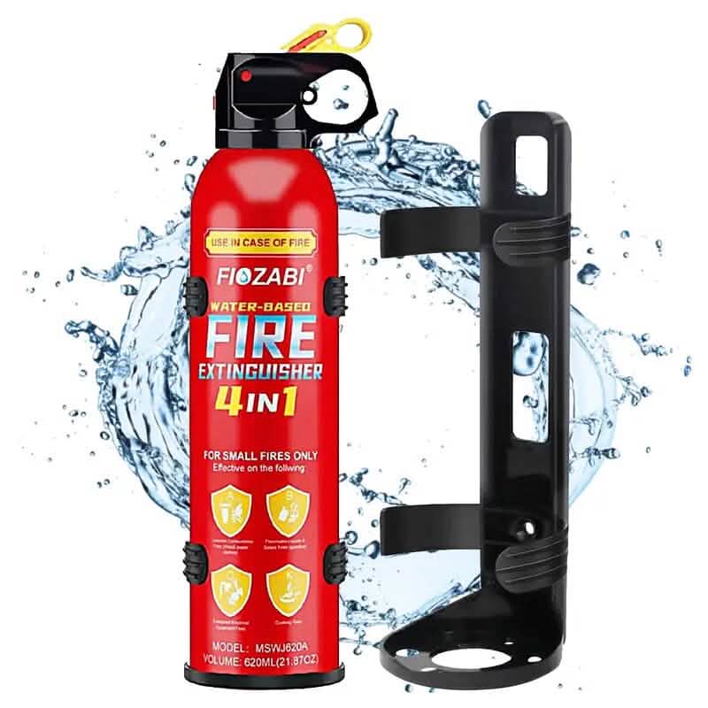 Image of Portable Fire Extinguisher Spray 4-in-1 with Bracket