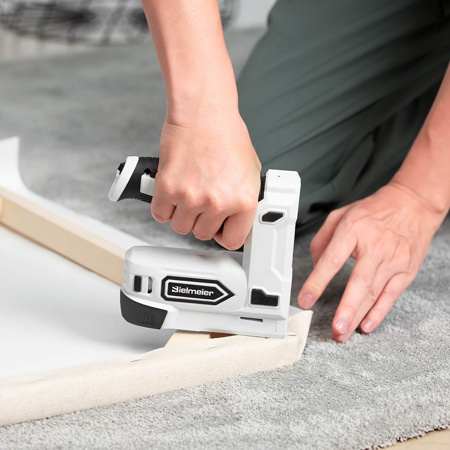 Image of Bielmeier 20V Cordless 2-in-1 Stapler & Brad Nailer