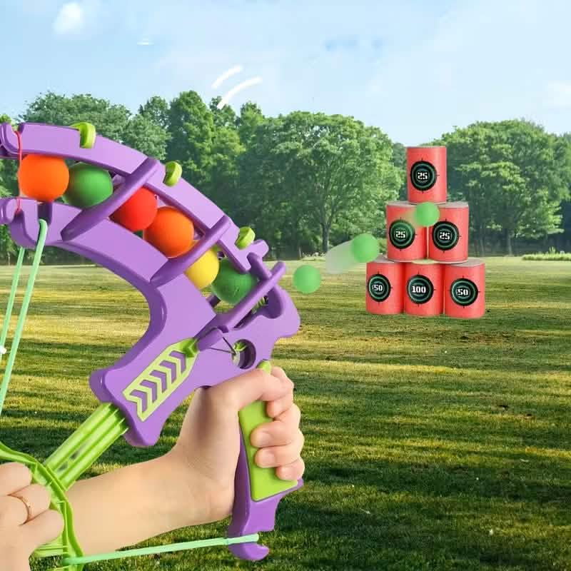 Image of 12-Piece Interactive Archery Game Set – Multi-Color