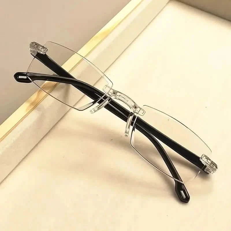 Image of 2K Style Rimless Reading Glasses for Men & Women