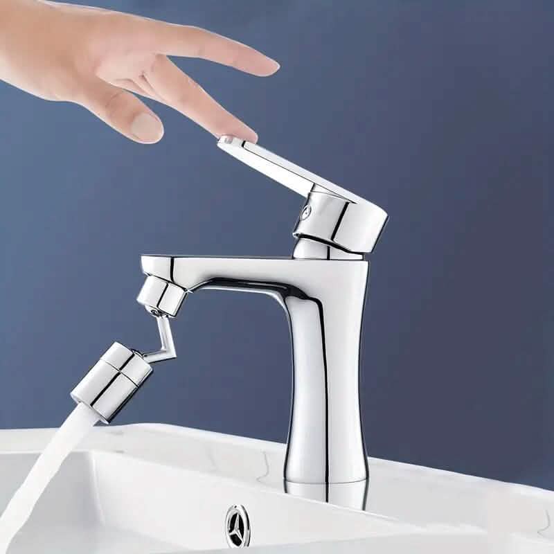 Image of 720° Rotating Faucet Extender for Kitchen and Bathroom