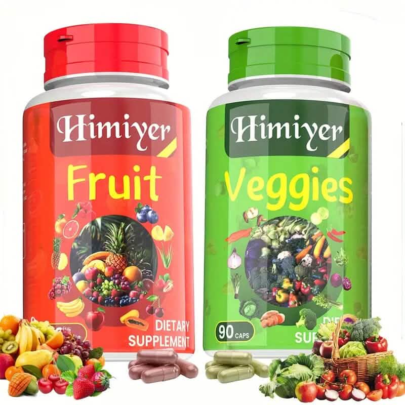 Image of 2-Pack: 90-Day Fruit and Veggie Supplements Bundle