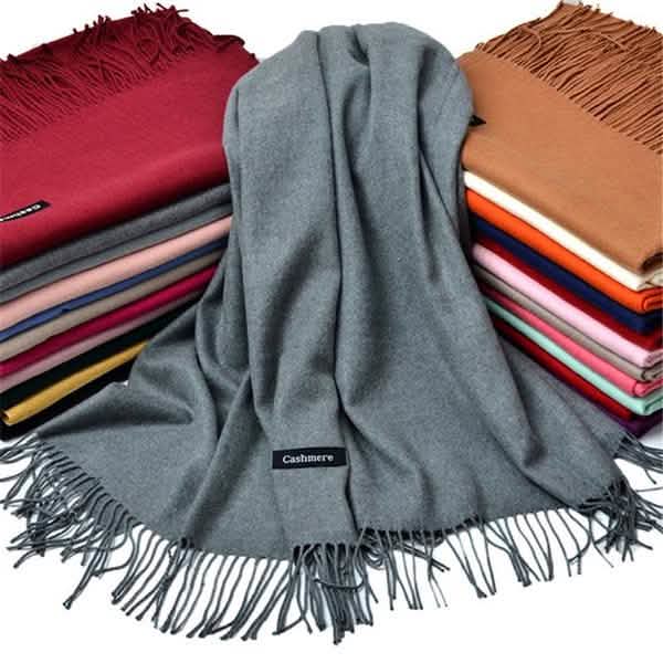 Image of Women's Cashmere Wool Scarf
