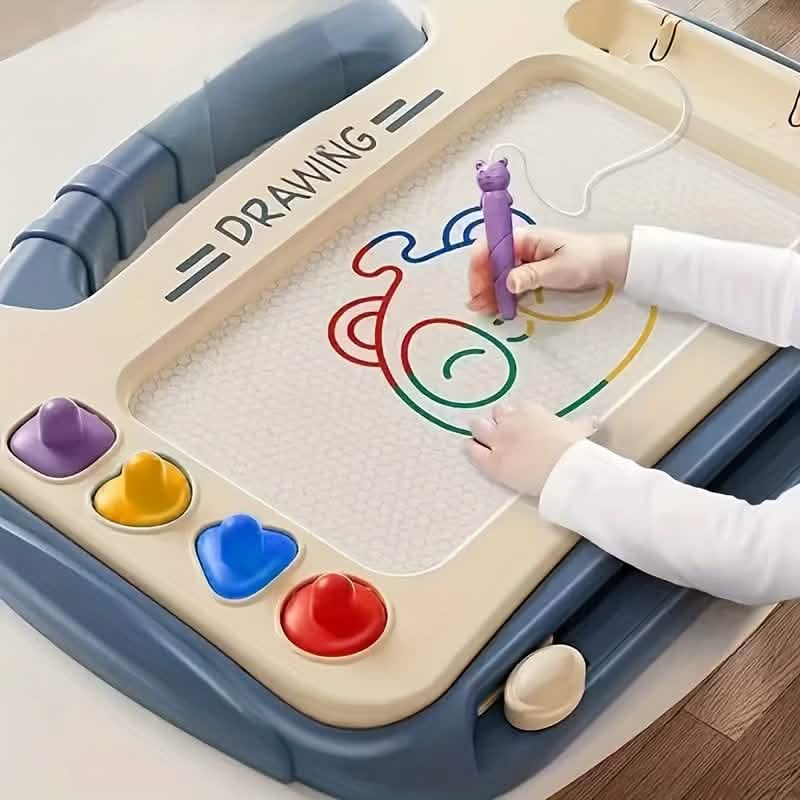 Image of Magnetic 3-in-1 Drawing Board Toy, Draw, Write, Erase & Repeat
