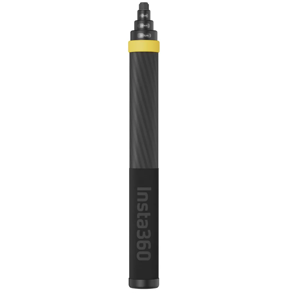 Image of Insta360 3m 9.8ft Extended Edition Selfie Stick for X5, X4, X3, ONE RS, ONE X2, ONE R, ONE X, ONE Action Camera - Open Box