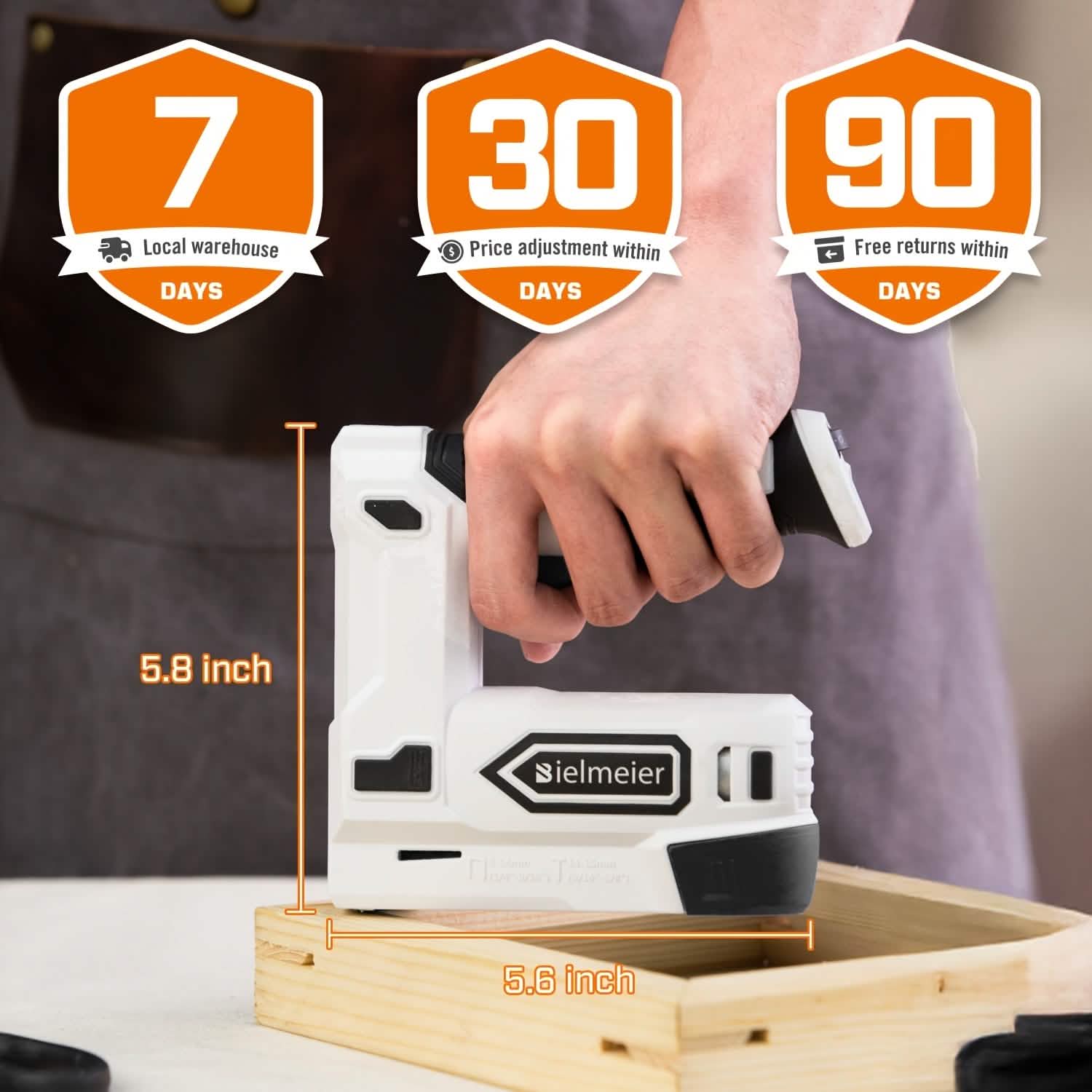 Image of Bielmeier 20V Cordless 2-in-1 Stapler & Brad Nailer