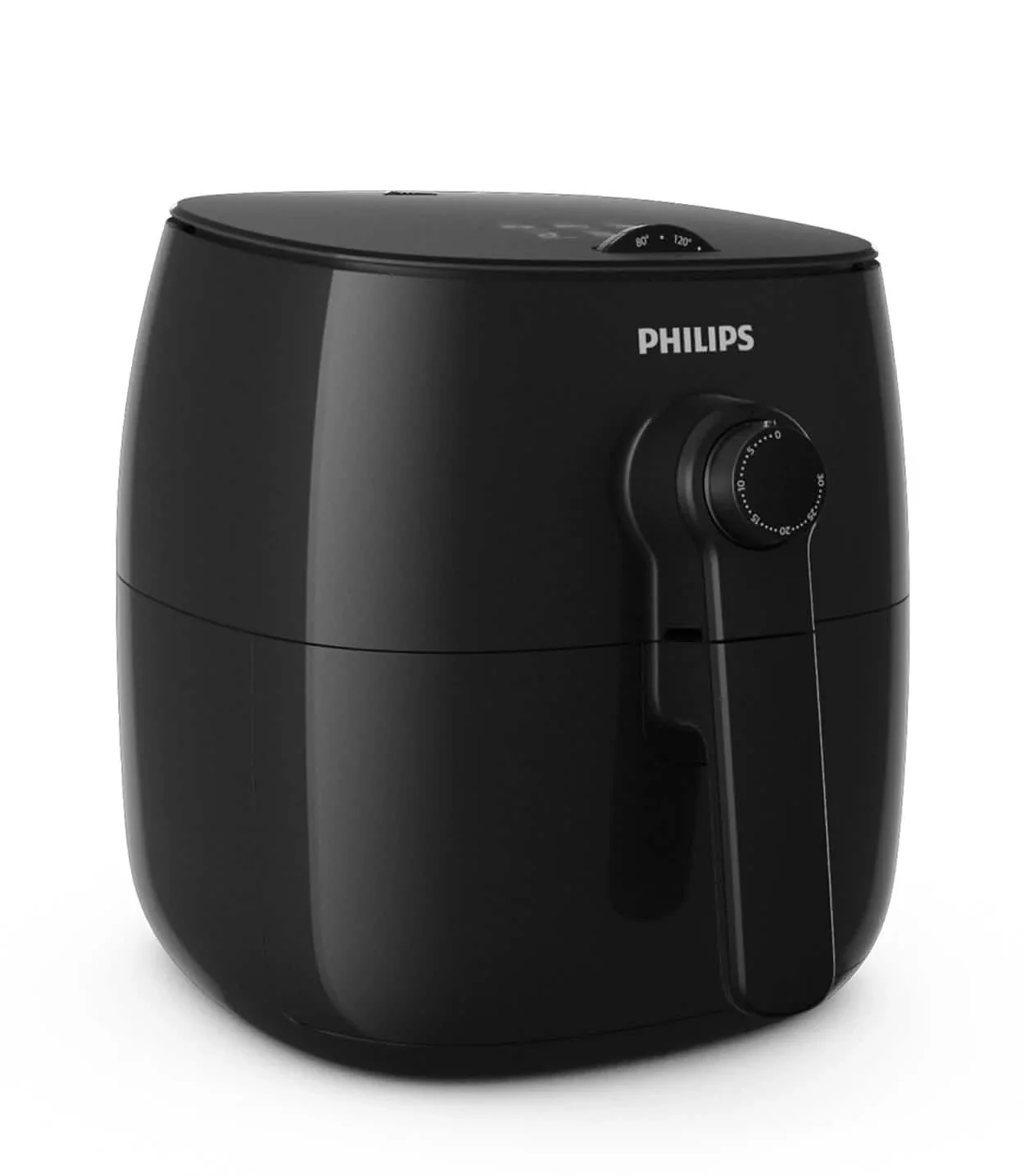 Image of Philips Viva Collection TurboStar Airfryer, Black (HD9621/96) (Refurbished)