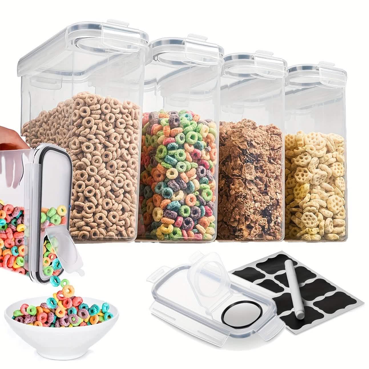 Airtight Cereal Storage
