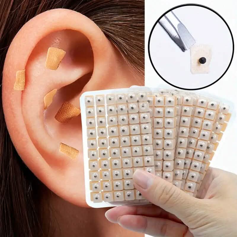 Image of 600-Pieces: Auricular Patch, Massage Press Seeds Patch for Relaxation