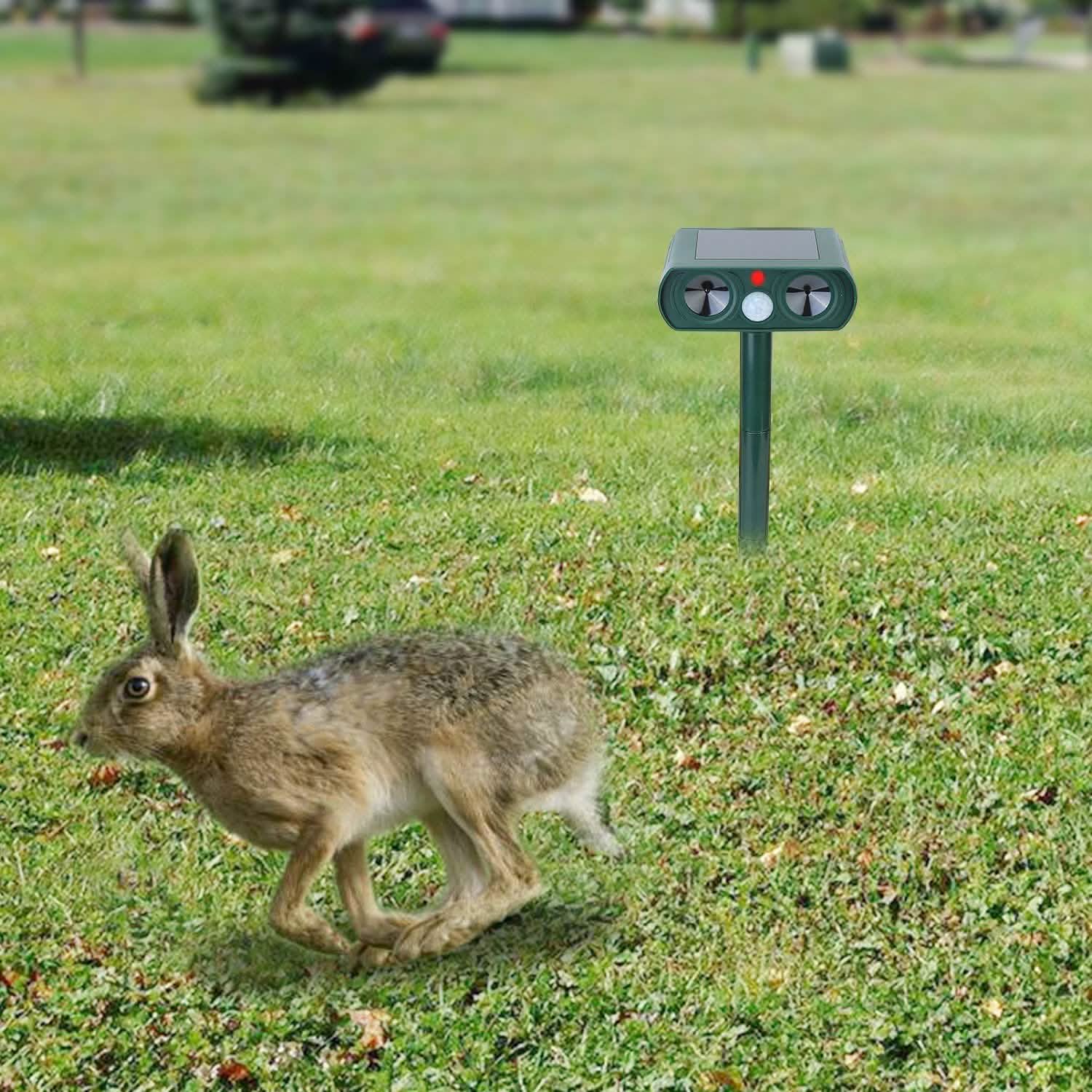 Image of Solar Powered Ultrasonic Animal Repeller