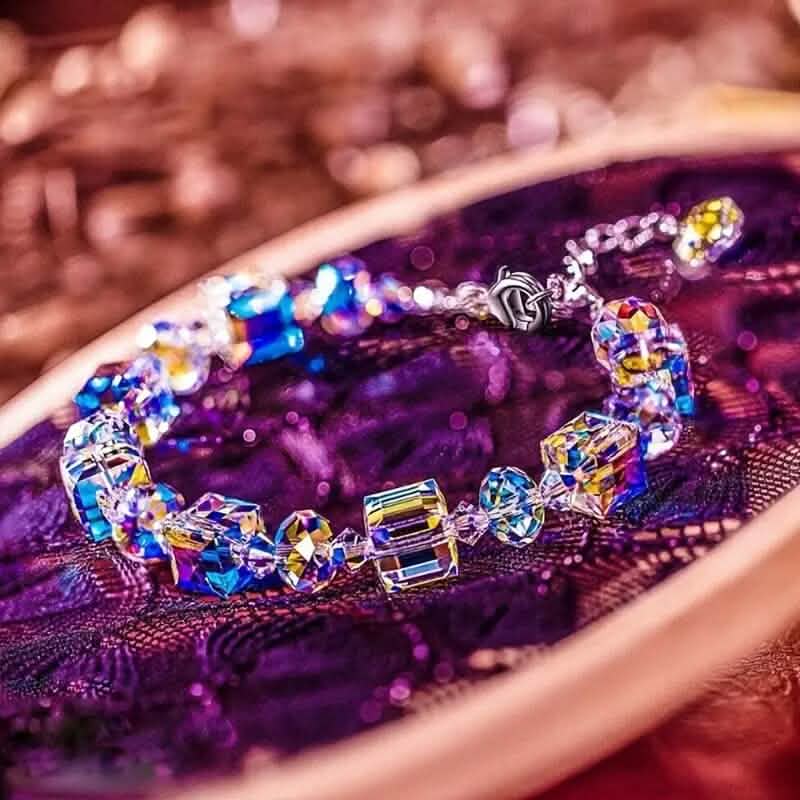 Image of Northern Lights Artificial Crystal Bracelet 7