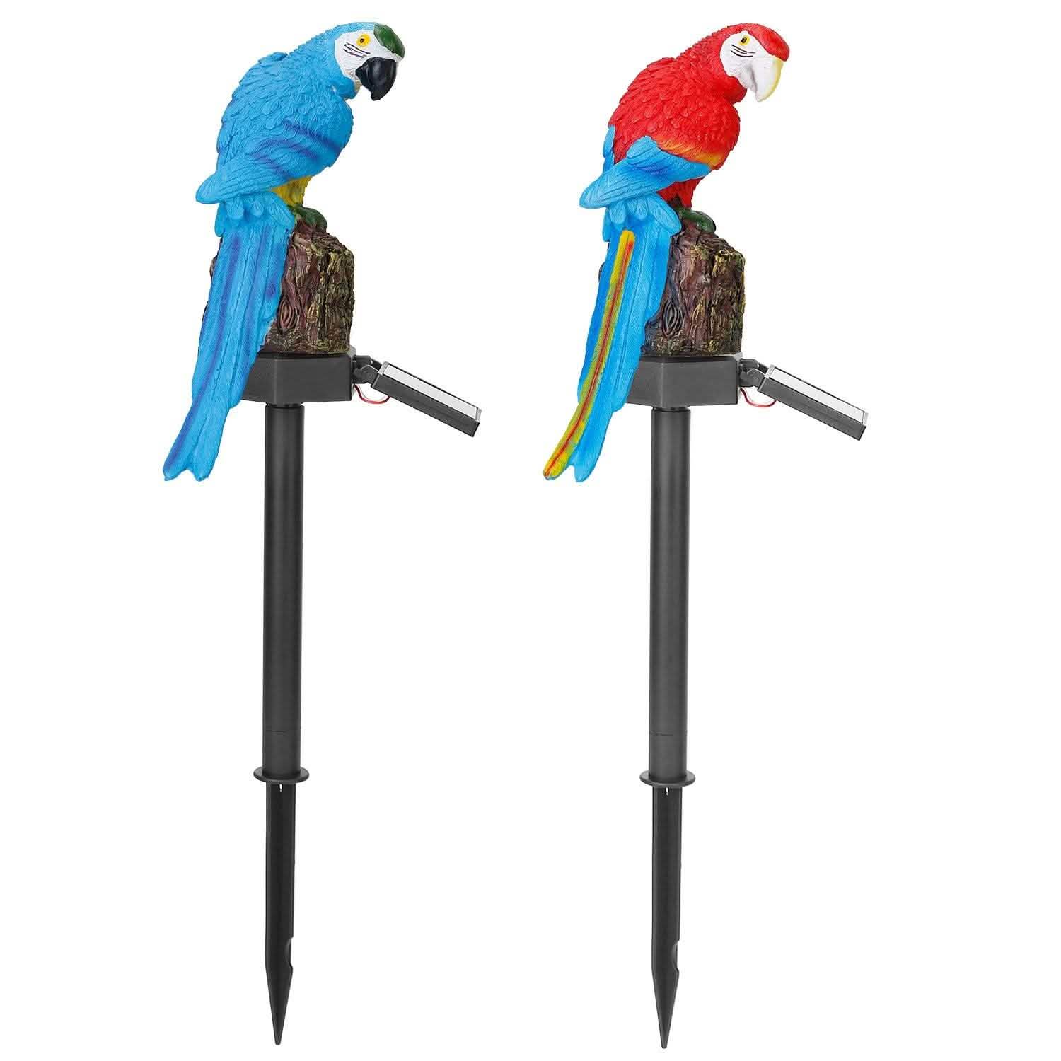 Image of Solar Powered Parrot Garden Light IP65 Waterproof LED