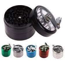 Image of 4 Layer Tobacco Grinder Manual Metal Crusher