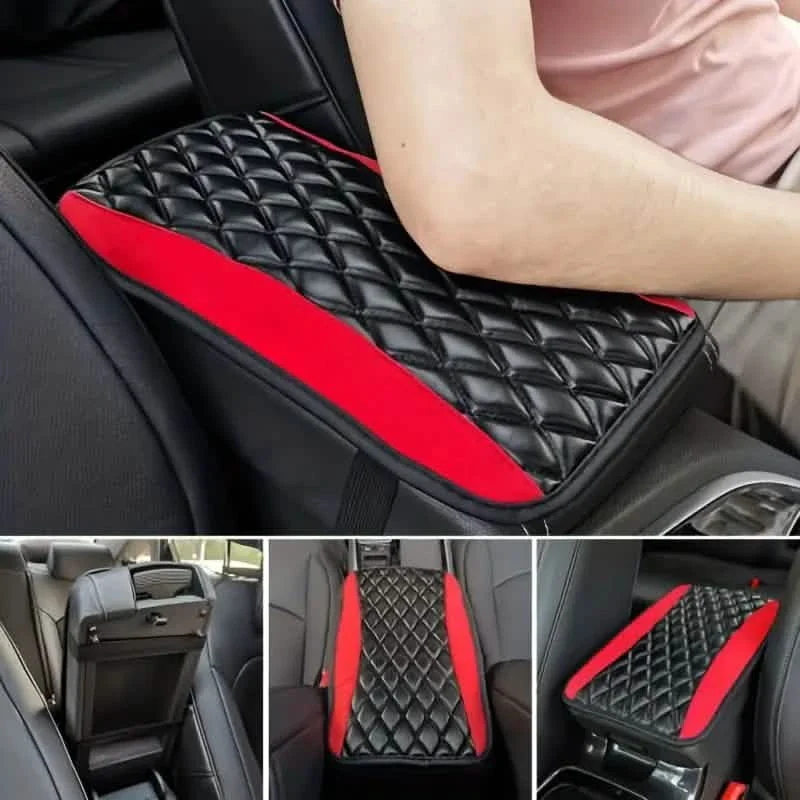 Image of Sponge And PU Leather Armrest Pad Cover