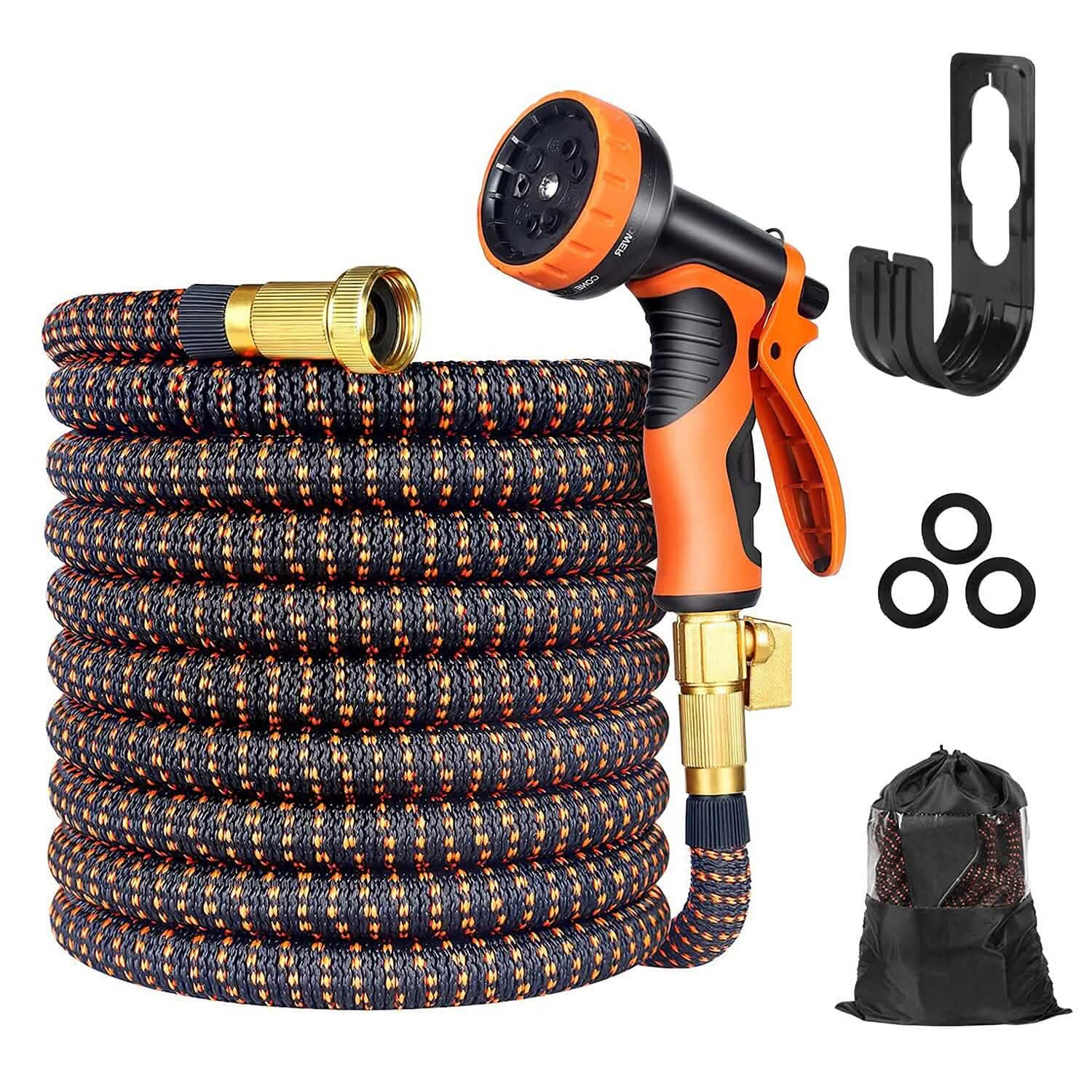 Image of Garden Hose Watering Kit with Spray Nozzle