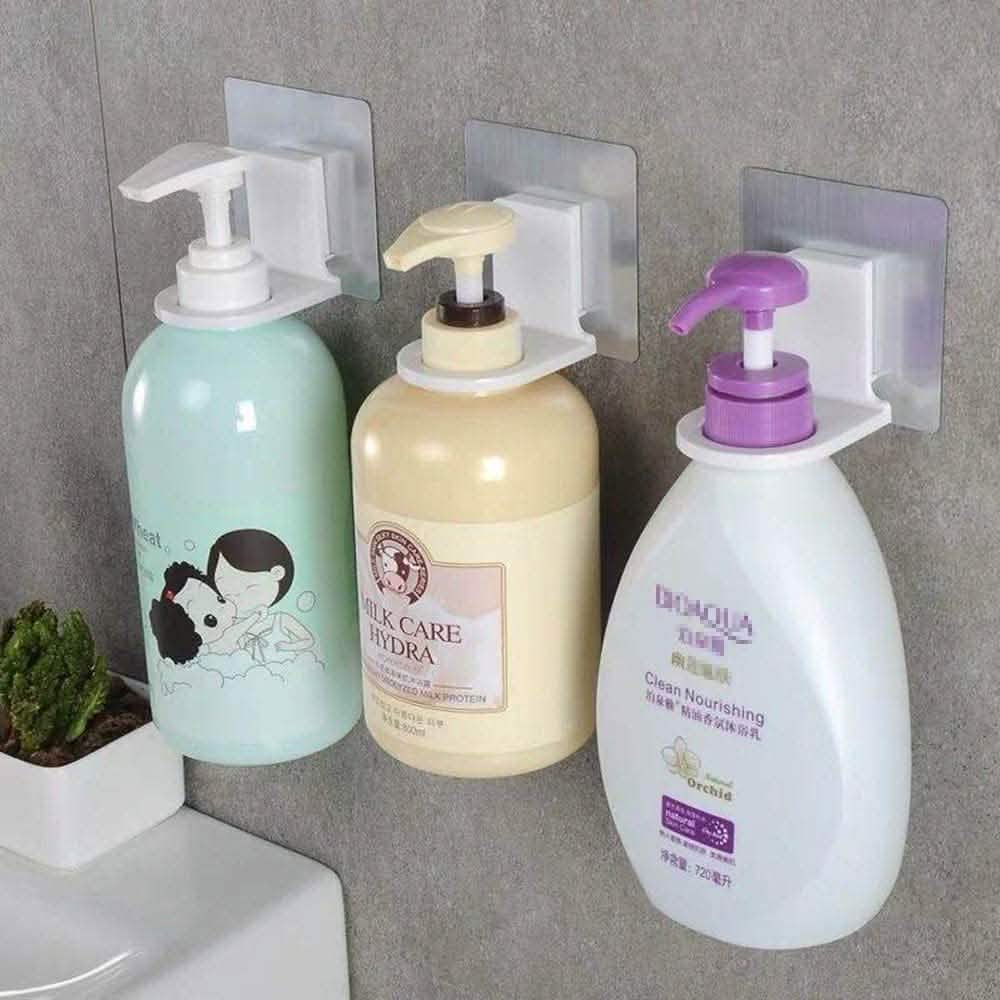 Image of 3-Pack: Shower Gel Bottle Rack Hook