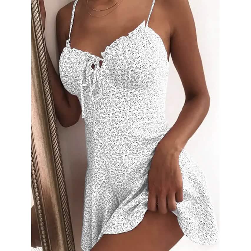 Image of Women's Sundress Short Mini Dress