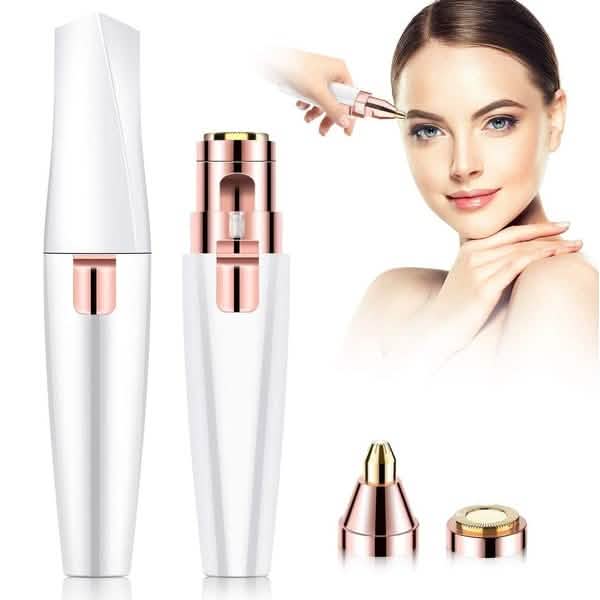 Image of Rechargeable Facial Hair Remover and Eyebrow Trimmer