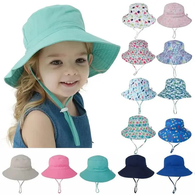 Image of Summer Baby Anti UV Bucket Cap