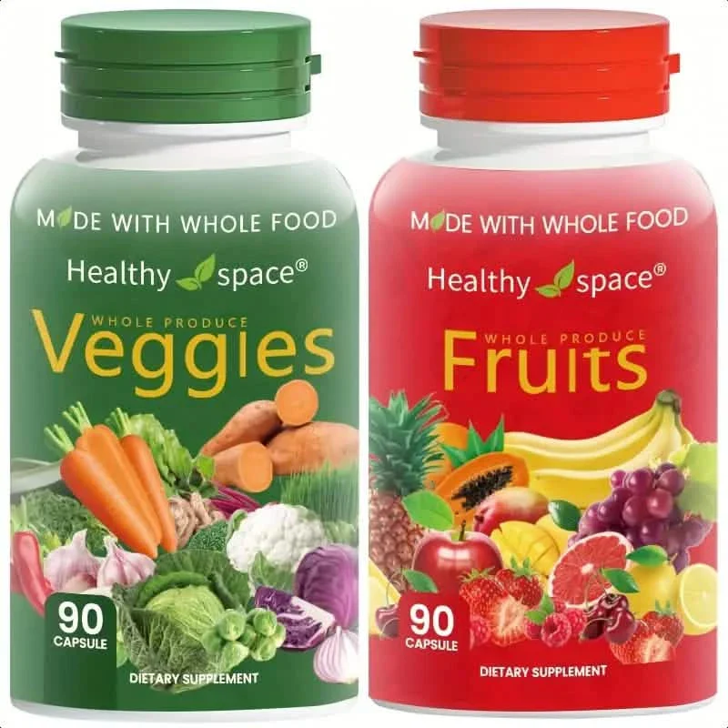 Image of 2-Pack: Balance Of Nature Fruit & Vegetables Food Supplement