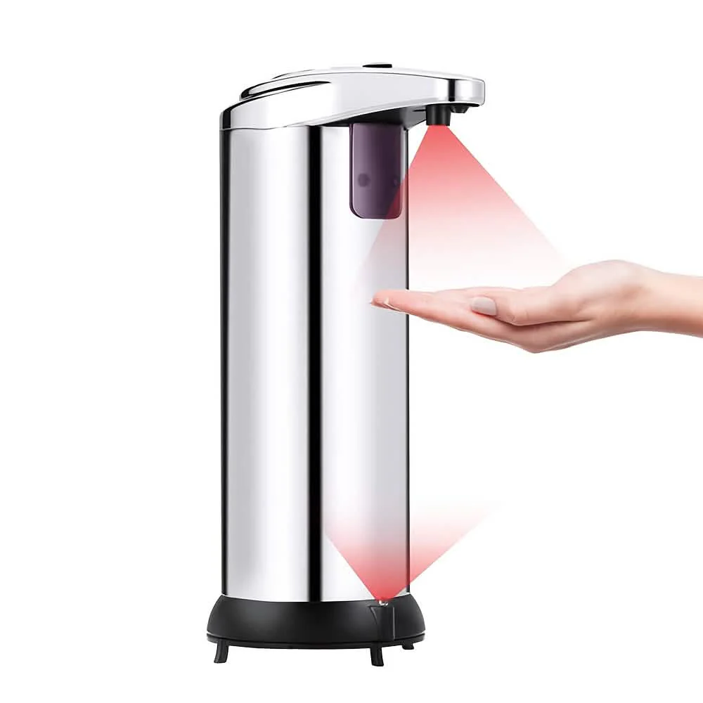 Image of Stainless Steel Automatic Soap Dispenser