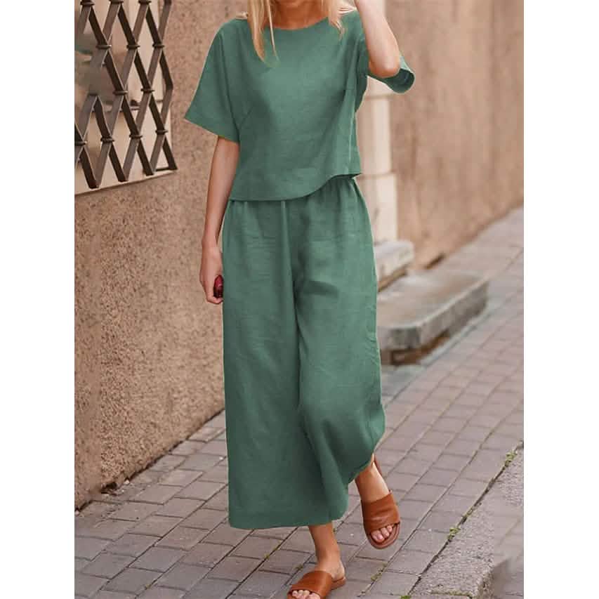 Image of Women's Simple Fashion Comfortable Homewear Set