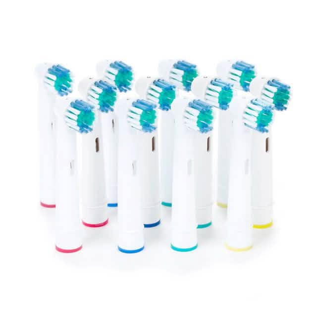 Image of 12-Pack: Oral-B Compatible Color Coding Toothbrush Heads