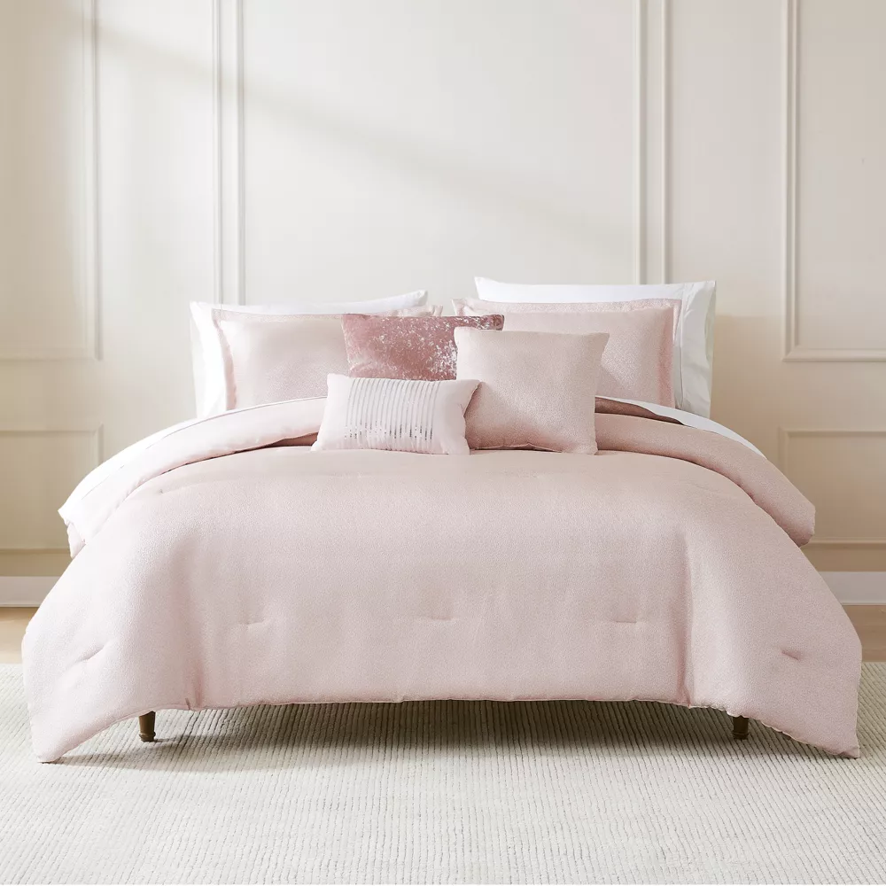 Image of 6-Piece Mountain Ranges Jacquard Comforter Set