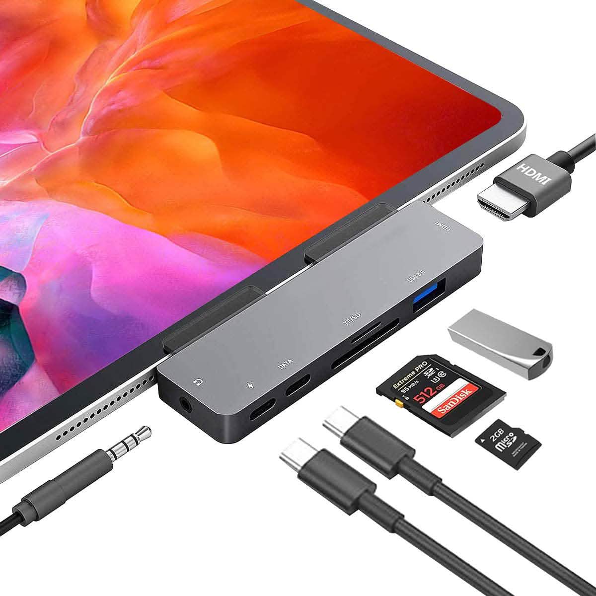 Image of iPad Pro USB C Hub
