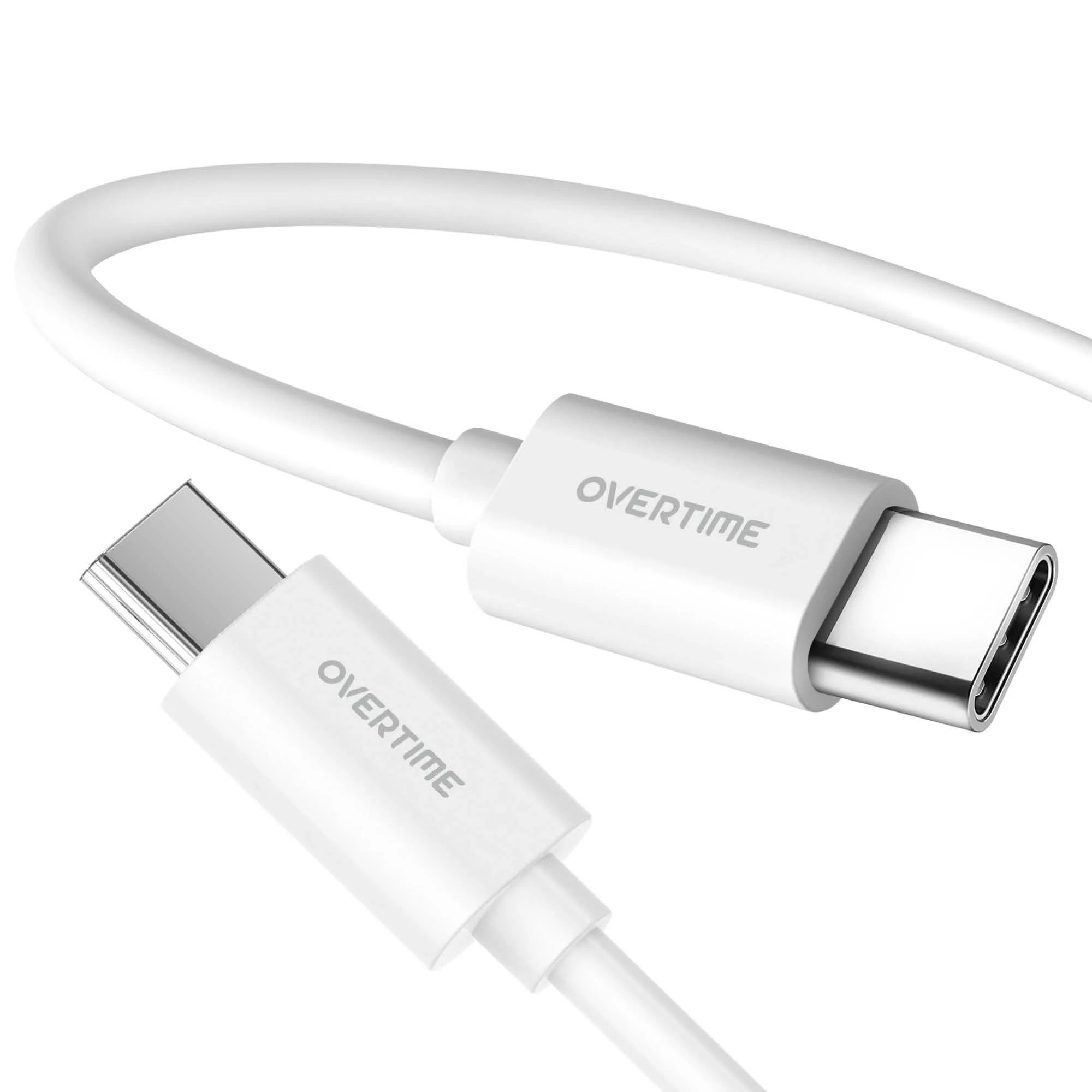 Image of Overtime USB Type C Cable | 6ft USB C to USB C Charging Cord for iPadPro 11”, iPadPro 12.9” and Android Devices