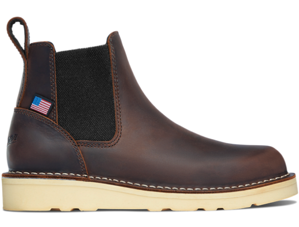 Pictured: Bull Run Chelsea in Brown - Available in Men's and Women's