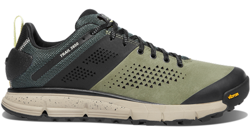 Pictured: Trail 2650 in Oil Green/Jet Black - Available in Men's and Women's