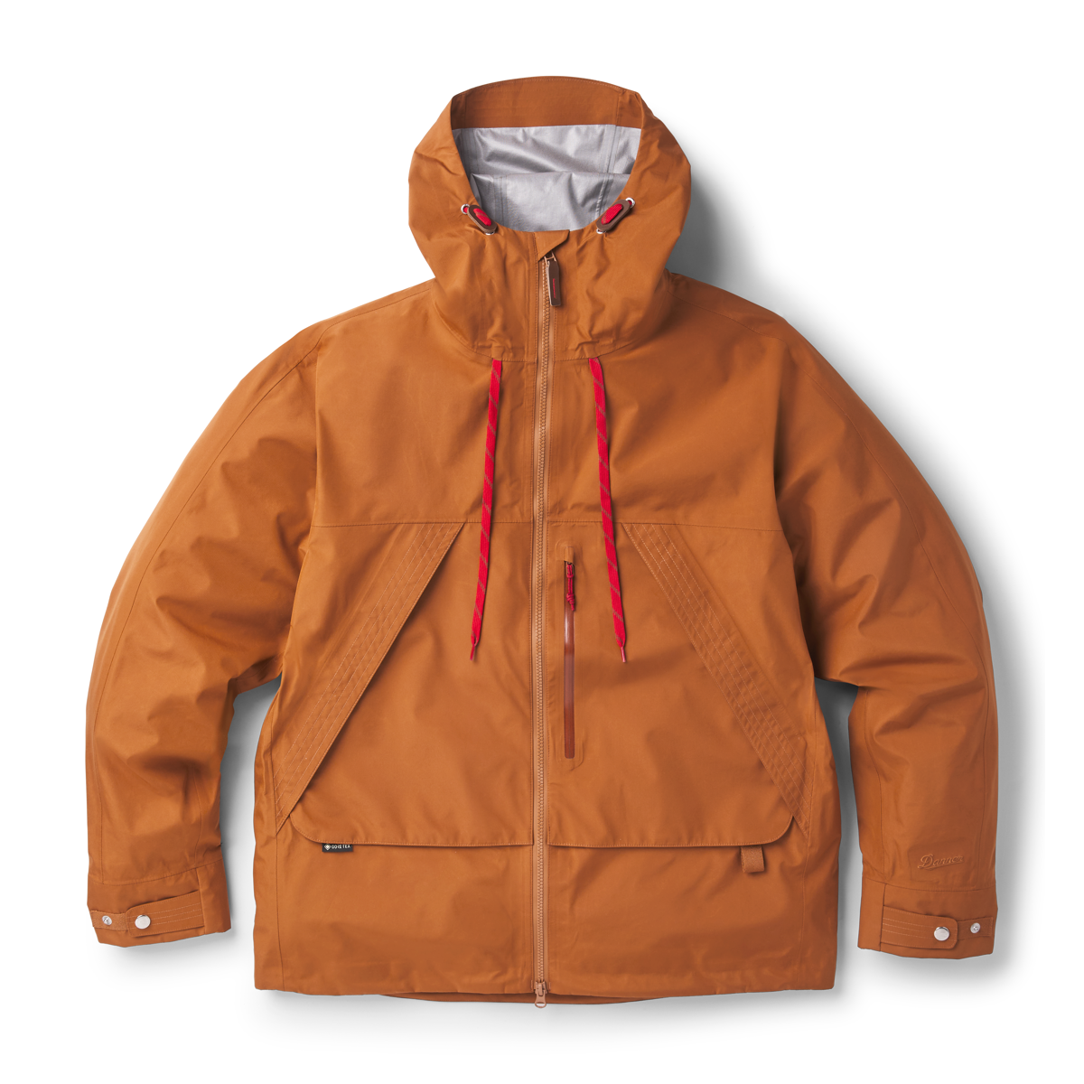 Image of Cascade Crest Packable 3L GTX Jacket Glazed Ginger - M
