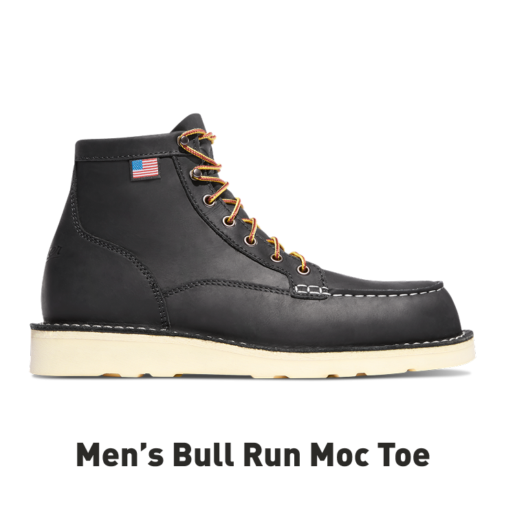Men's Bull Bun Moc Toe