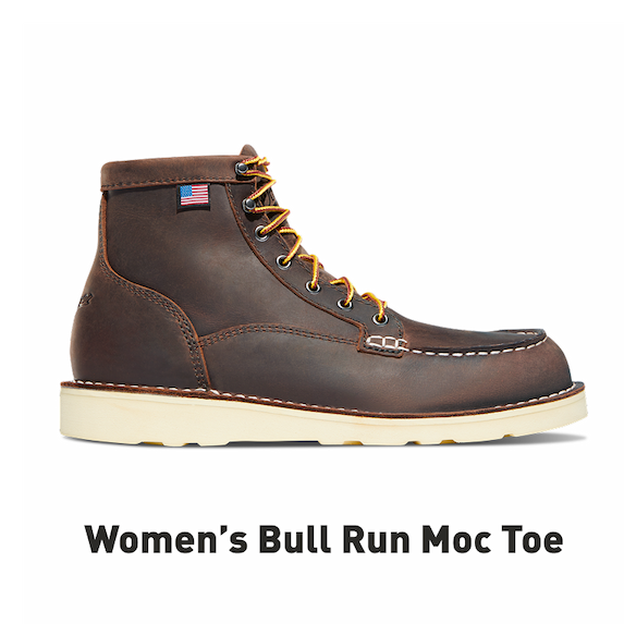 Women's Bull Bun Moc Toe