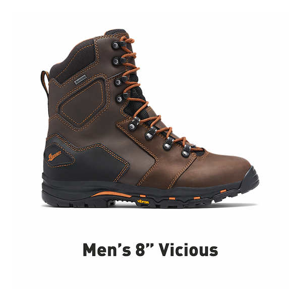 Men's 8" Vicious Work Boots
