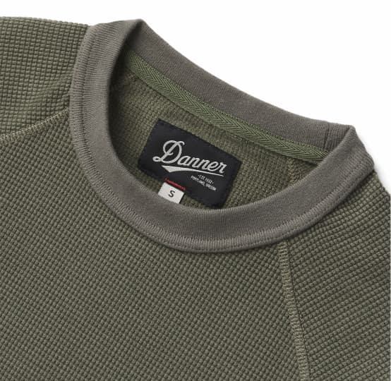 Santiam Waffle Long Sleeve Tee - Available in men's and women's